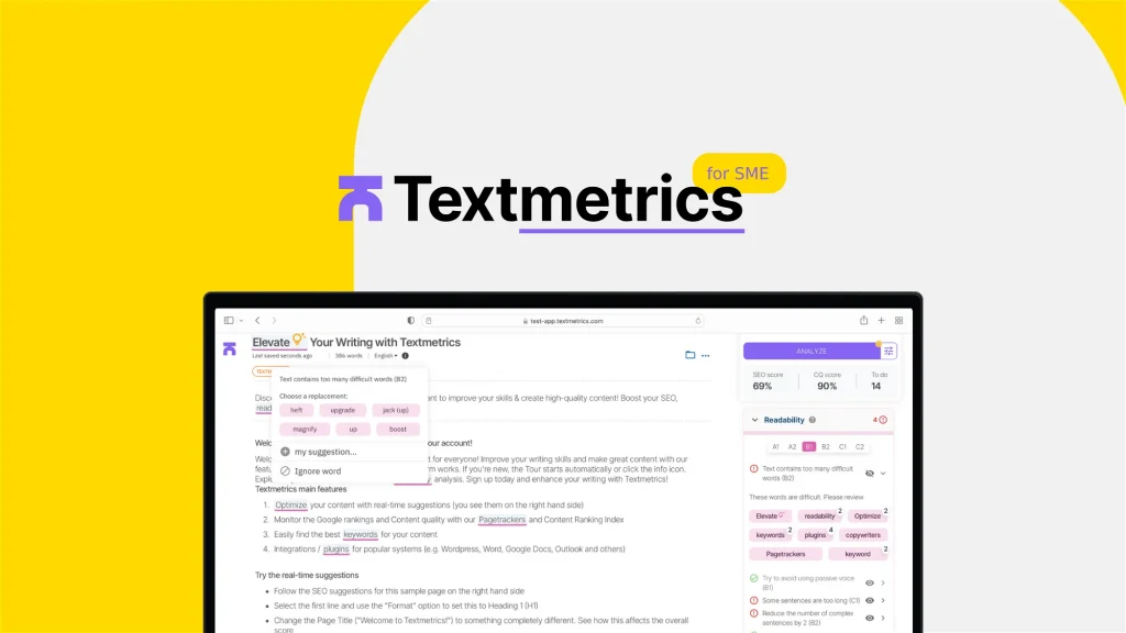 Textmetrics-group-buy